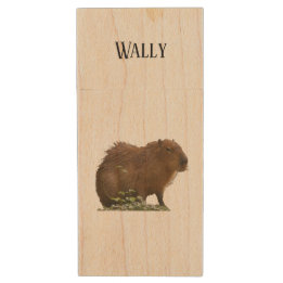 Capybara Holz USB Stick