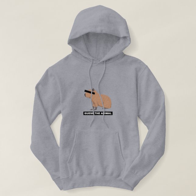Capybara Hoodie (Design vorne)