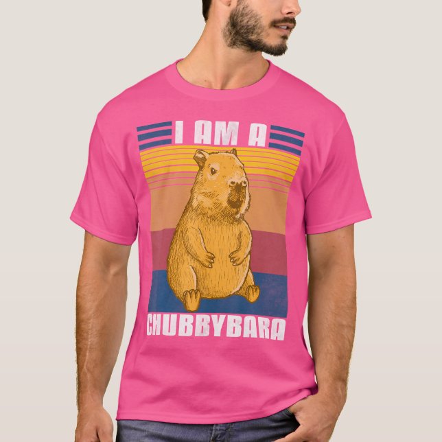 Capybara Iam A Chubbybara T-Shirt (Vorderseite)