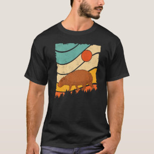 Capybara im Vintage-Retro-Stil Tolles riesiges Cav T-Shirt