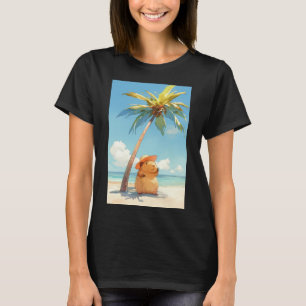 Capybara in den Tropen T-Shirt