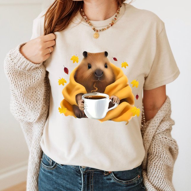 Capybara in einer gemütlichen Blanketeküle und bei T-Shirt (Von Creator hochgeladen)