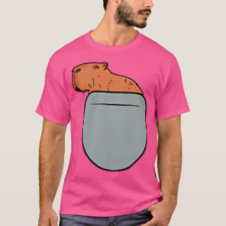 Capybara in Ihrer Pocket Capybara T-Shirt