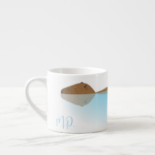 Capybara & Initials Espresso Tasse