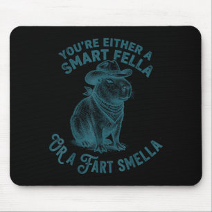 Capybara Intelligenter Kerl Furz Stinkerlustiger L Mousepad
