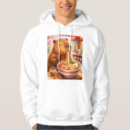 Capybara isst Ramen Hoodie