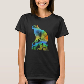 Capybara ist mein Geist Tier einzigartig Capybara T-Shirt