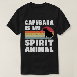 Capybara ist mein Geist-Tier-T - Shirt