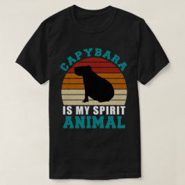 Capybara ist mein Geist-Tier-T - Shirt