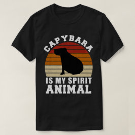 Capybara ist mein Geist-Tier-T - Shirt