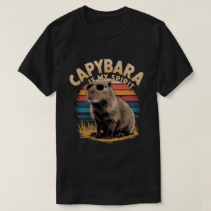 Capybara ist mein spirituelles Tier Shirt, Tierlie T-Shirt