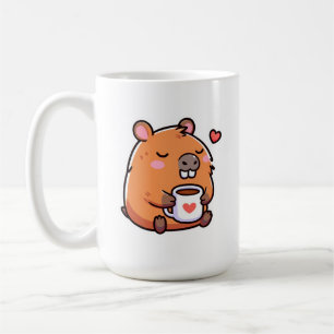 Capybara-Kaffee-Liebe Kaffeetasse