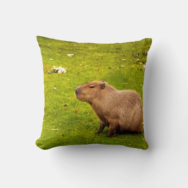 Capybara Kissen (Vorderseite)