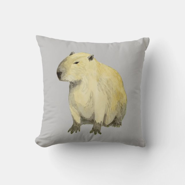 Capybara Kissen (Vorderseite)