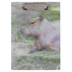 Capybara Klemmbrett