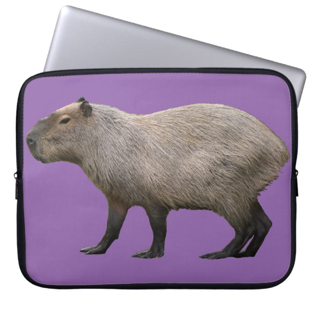 Capybara Laptopschutzhülle (Vorderseite)