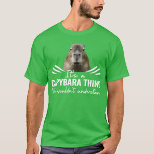 Capybara-Liebhaber Tierschutz Wildtierliebhaber fa T-Shirt