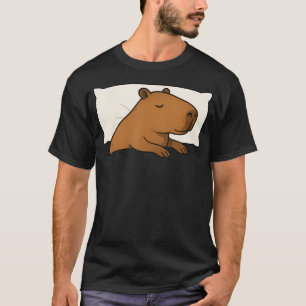 Capybara Lieblings-Schlaf-Schlaf-Jungen-Mädchen T-Shirt