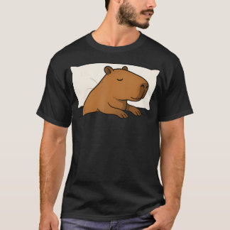 Capybara Lieblings-Schlaf-Schlaf-Jungen-Mädchen T-Shirt