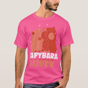Capybara Lover Animal Rodent Capybaras T-Shirt