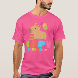 Capybara Lover Funny Rodent Animal B T-Shirt