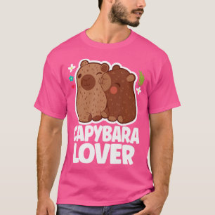 Capybara Lover Niedlich Capybara Eigentümer T-Shirt