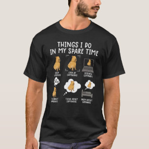 Capybara lustige Capibara Nagetier Dinge, die ich T-Shirt