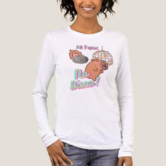 Capybara lustiges Panikdisco-Shirt Tri-Blend Shirt
