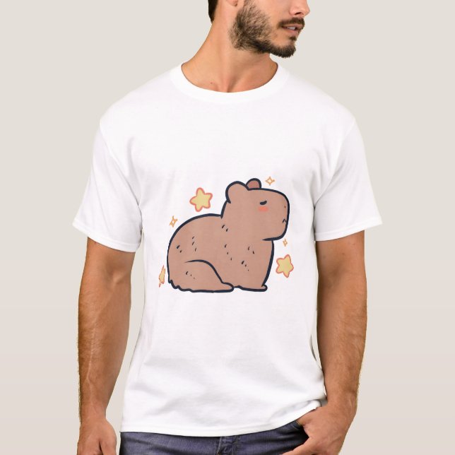 Capybara Magic T-Shirt (Vorderseite)