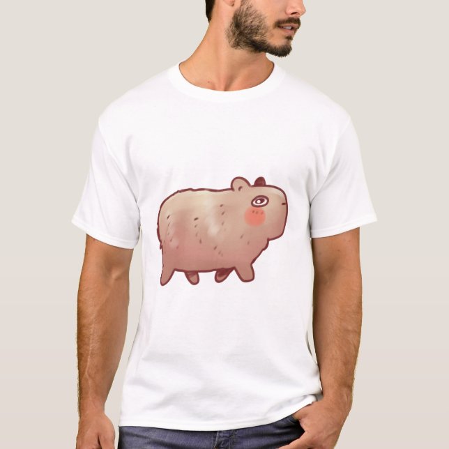 Capybara Magic T-Shirt (Vorderseite)