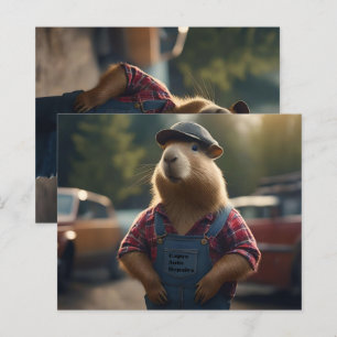 "Capybara Mechanic: Fett, Gänge und gute Roben"