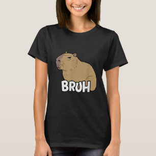 Capybara Meme Sprichwort Bruh mit Capybara Boys Gi T-Shirt
