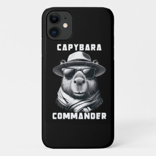 Capybara mit Sonnenbrille Capy Kommandant Case-Mate iPhone Hülle