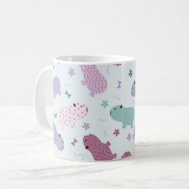 Capybara-Muster Kaffeetasse