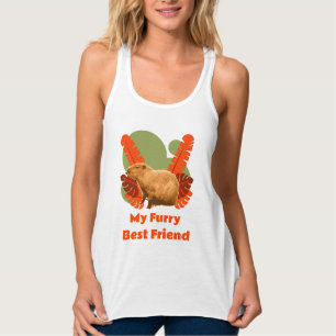 Capybara My Furry Best Friend Tank Top