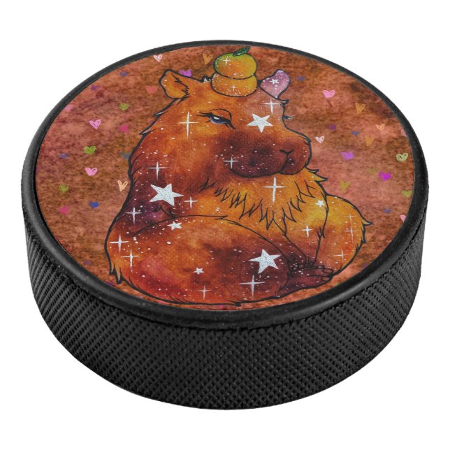 Capybara namens Dream Eishockey Puck (3/4)