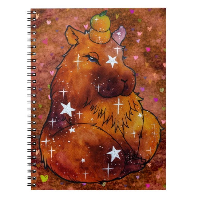 Capybara namens Dream Notizblock (Vorderseite)