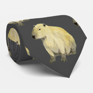 Capybara Neck Tie Krawatte