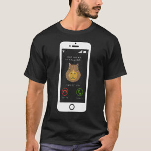 Capybara nennt humorvolle Capibara Rodent Anima T-Shirt