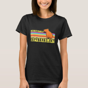 Capybara Niedlich Capybaras Rodent Animal Capybara T-Shirt