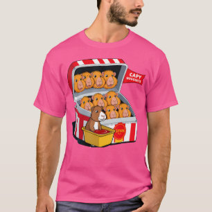Capybara Nuggets Food Pub Capybara T-Shirt