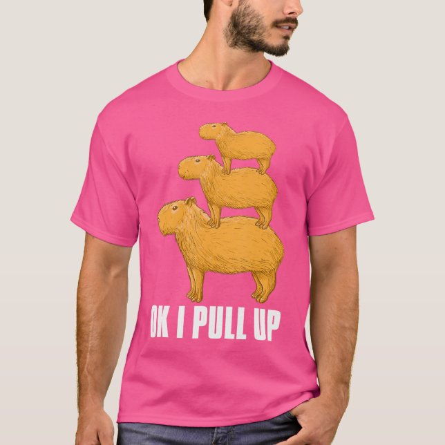 Capybara Ok I T-Shirt (Vorderseite)