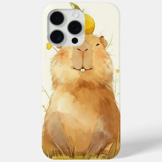 Capybara Orange You Glad Case-Mate iPhone Hülle (Rückseite)