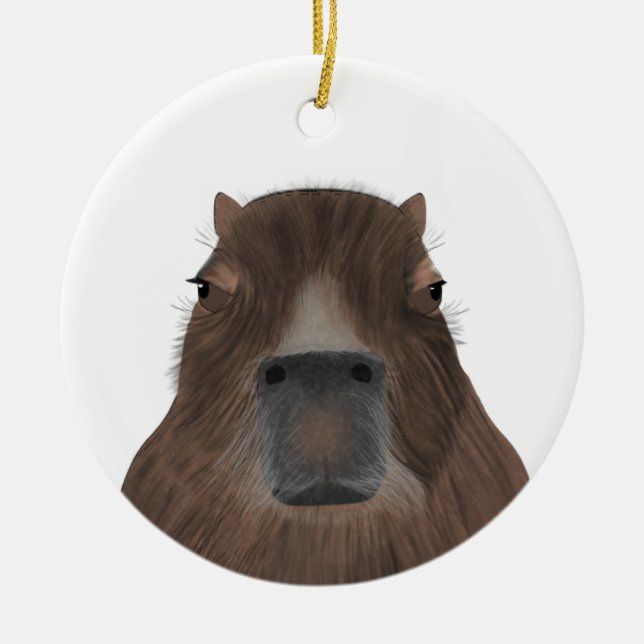 Capybara Ornament (Vorne)