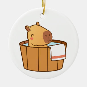 Capybara Ornament   Süße Tier Weihnachtsbaum