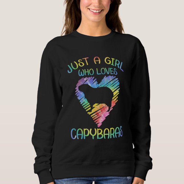 Capybara Outfit for Capybara Lovers Apparel Women  Sweatshirt (Vorderseite)