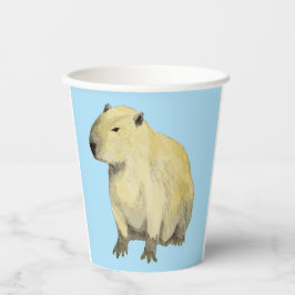 Capybara Pappbecher