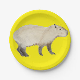 Capybara Pappteller