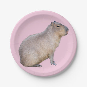 Capybara Pappteller