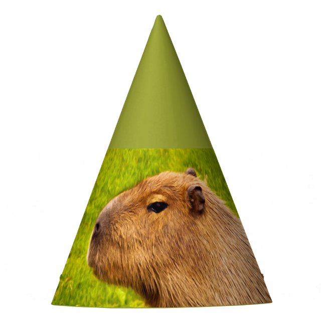 Capybara Partyhütchen (Vorderseite)